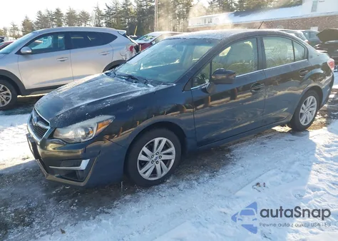 2016 Subaru Impreza 2.0I Premium из США, поврежденный, VIN JF1GJAB69GH016461